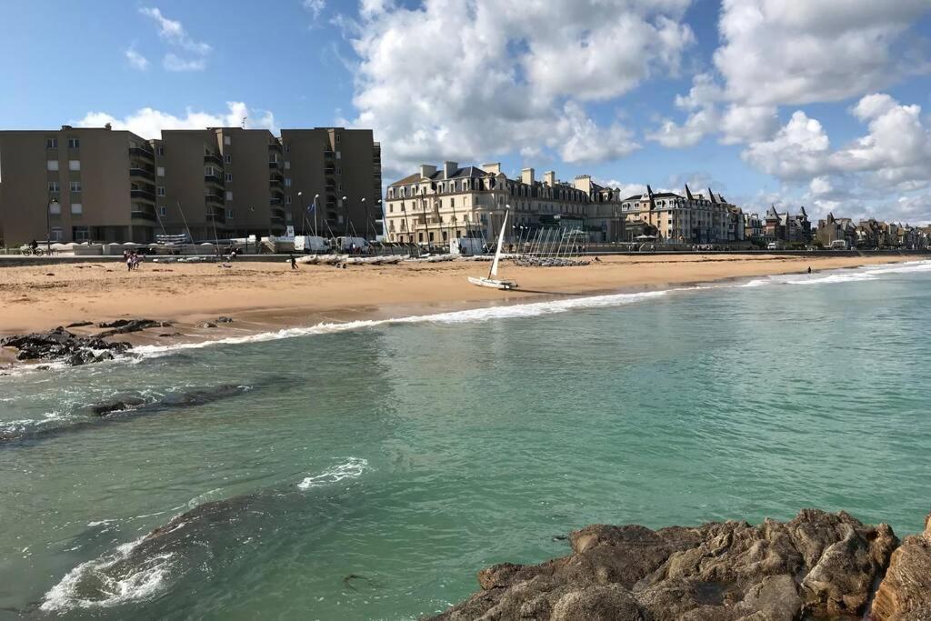 Ideal - Plage, Jardin & Jacuzzi, Proche Plage Et Thalasso - 1 A 6 Personnes Saint-Malo Dış mekan fotoğraf