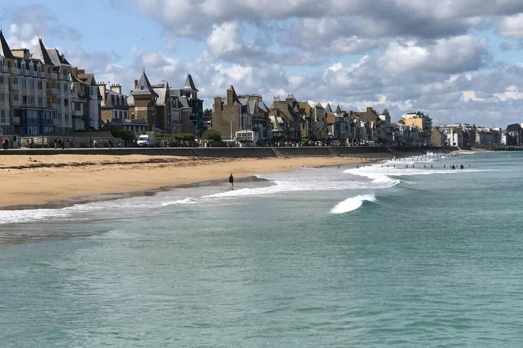 Ideal - Plage, Jardin & Jacuzzi, Proche Plage Et Thalasso - 1 A 6 Personnes Saint-Malo Dış mekan fotoğraf