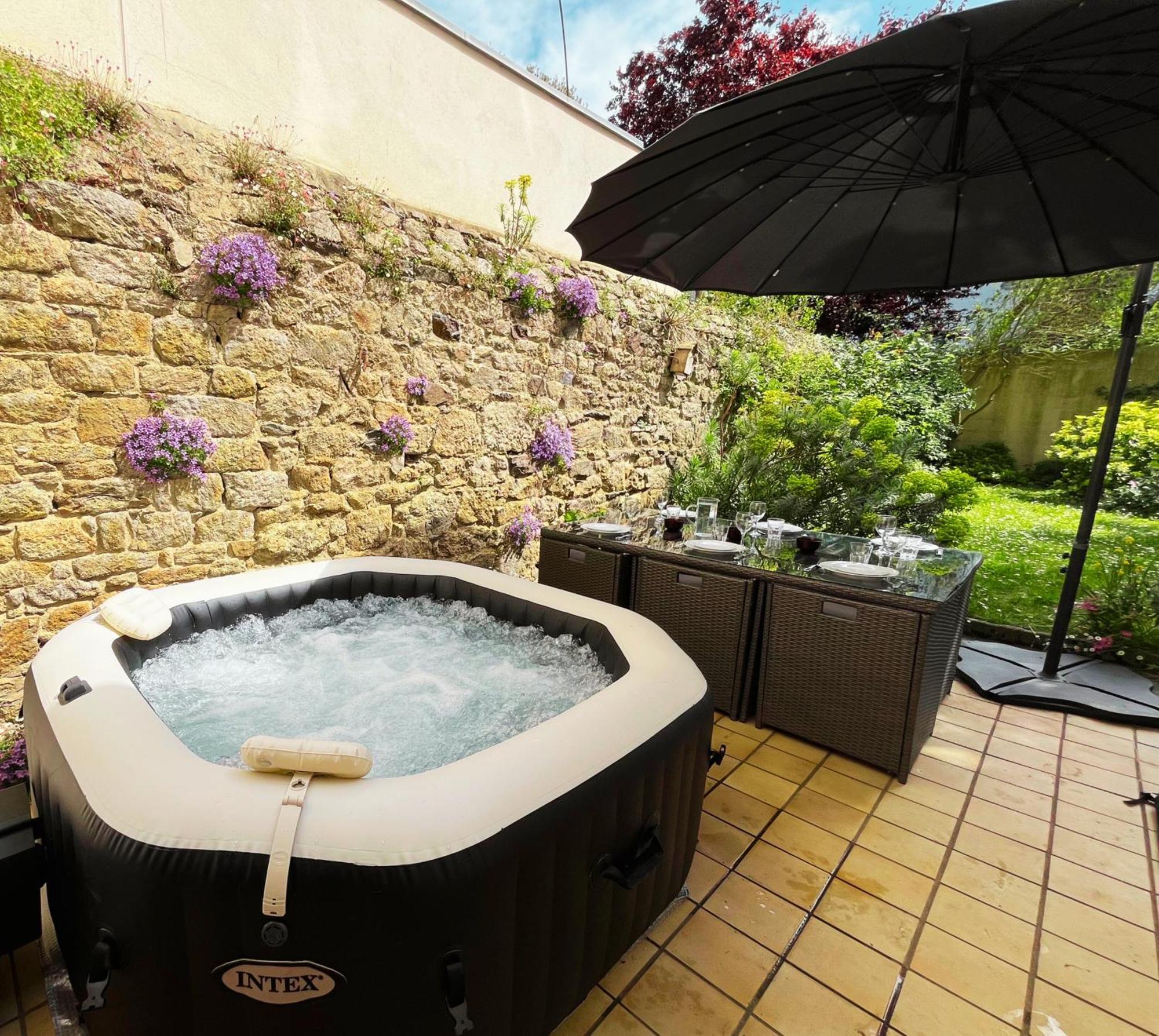 Ideal - Plage, Jardin & Jacuzzi, Proche Plage Et Thalasso - 1 A 6 Personnes Saint-Malo Dış mekan fotoğraf