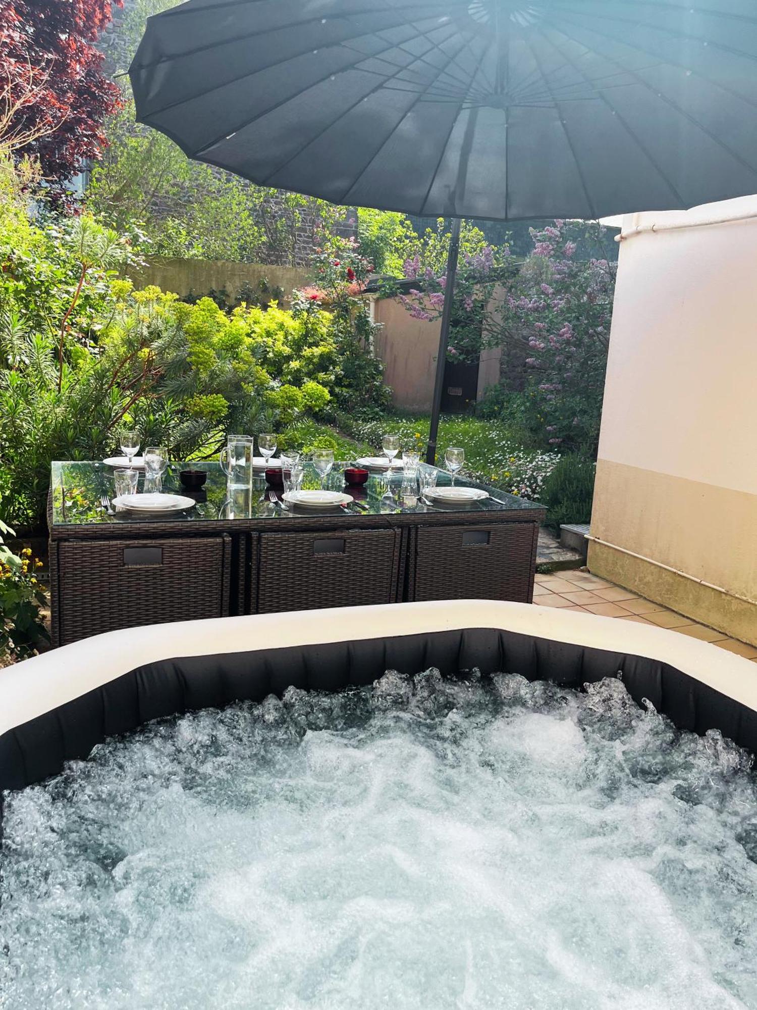 Ideal - Plage, Jardin & Jacuzzi, Proche Plage Et Thalasso - 1 A 6 Personnes Saint-Malo Dış mekan fotoğraf